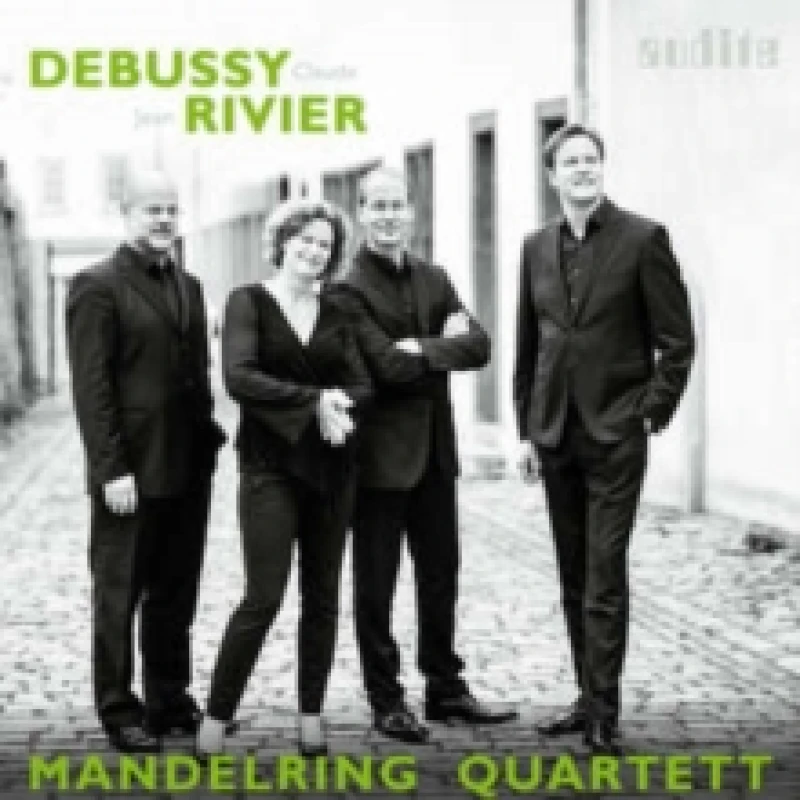 Image of Mandelring Quartett: Claude Debussy/Jean Rivier CD / Album Digipak