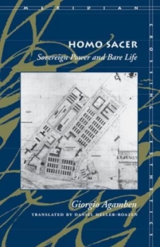 Image of Homo Sacer by Giorgio Agamben Paperback