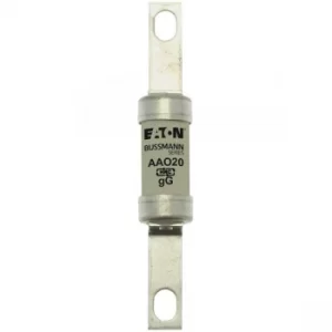 Image of Bussmann AAO20 20A 550Vac BS88 gG A2 British Standard Fuse