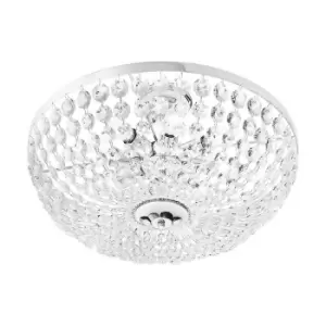 Image of Valerie Classic Ceiling Light Polished Chrome, 8x E14
