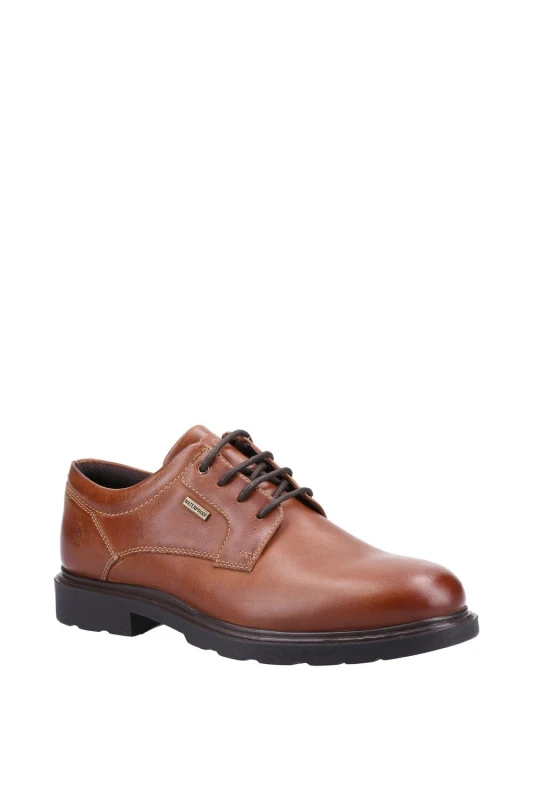 Image of Hush Puppies Pearce Shoe - Brown Brown 8