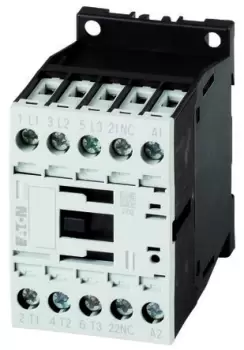 Image of Eaton DILM 3 Pole Reversing Contactor - 170 A, 400 V Coil, 1 NC, 7.5 kW