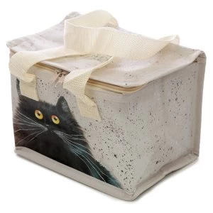 Image of Woven Cool Bag Lunch Box - Kim Haskins Cat
