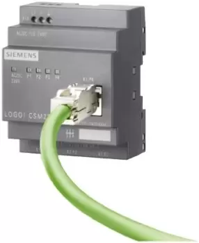 Image of Siemens Ethernet Switch, 4 RJ45 port DIN Rail Mount
