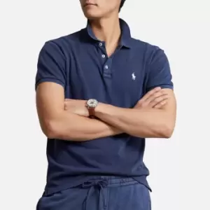 Image of Polo Ralph Lauren Cotton-Pique Polo Shirt - L