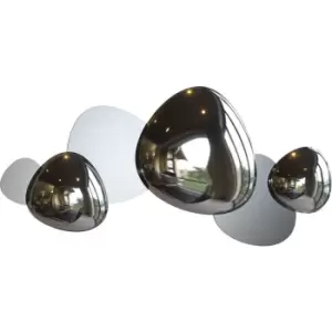 Image of Maytoni Jack-stone Modern Integrated LED Wall Lamp Nickel, 3000K