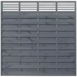 Image of Rowlinson Sorrento Slat Fence 3pk - 3x6