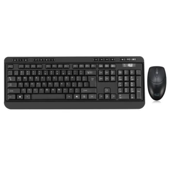 Image of Adesso WKB-1320CB Wireless Keyboard & Mouse Set - Black
