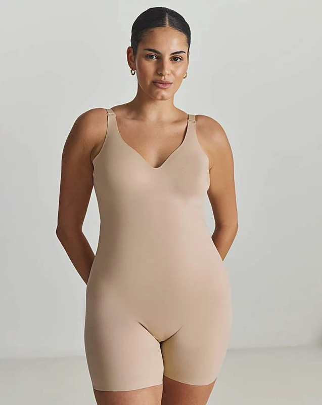 Image of Miraclesuit Shapewear Miraclesuit All In One Bike Short Beige Warm Beige Female L HW35003