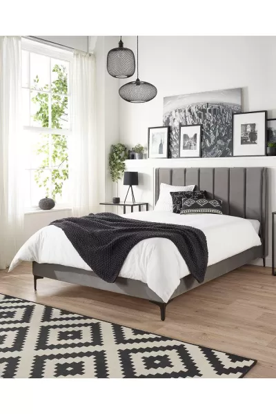 Image of Phoebe Grey Bed Frame