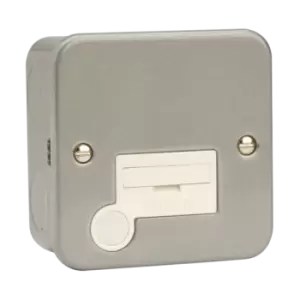 Image of Click Scolmore Essentials Metal Clad 13A Fused Spur Connection Unit - CL050