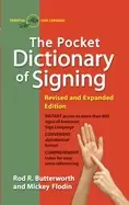 Image of pocket dictionary of signing
