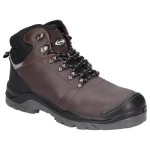 Image of Amblers AS203 Mens Laymore Leather Safety Boot (8 UK) (Brown)