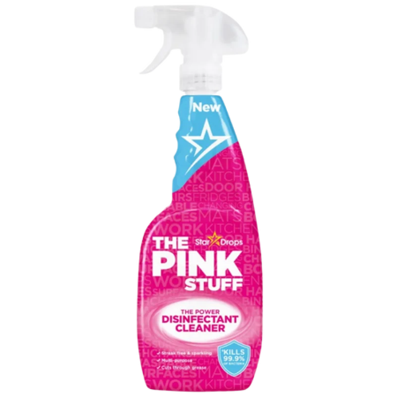 Image of Stardrops The Pink Stuff Disinfectant Cleaner Spray 750ml 407123