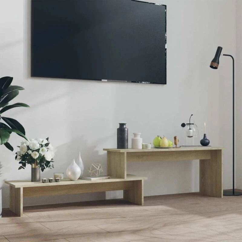 Image of VIDAXL Vidaxl - tv Cabinet Sonoma Oak 180x30x43cm Engineered Wood 8720286541906