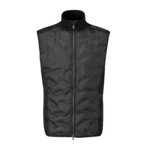 Image of Oscar Jacobson Gilet - Black