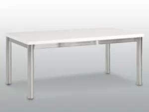 Image of Seconique Charisma White High Gloss Coffee Table Flat Packed
