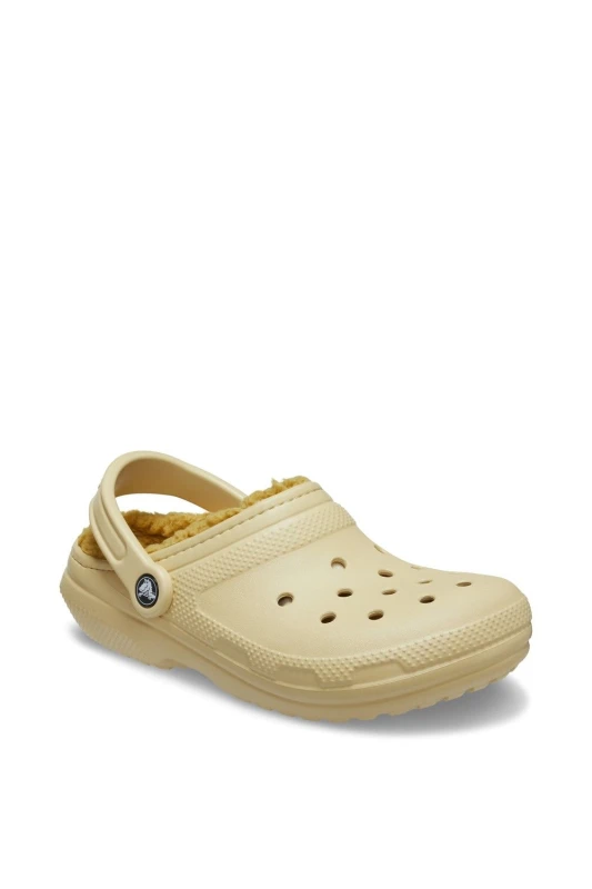 Image of Crocs Crocs Men Classic Lined Clog in Light Sand Size: 9 Light Sand 9 Male 198445205705