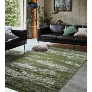 Image of Athera AT01 Emerald Border 160cm x 230cm Rectangle - Green