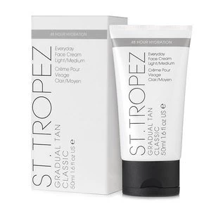 Image of St.Tropez Gradual Tan Face Cream Light/Medium 50ml