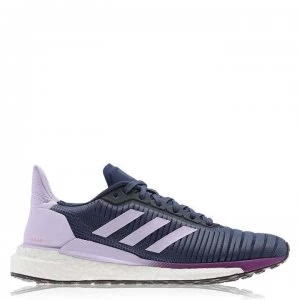 Image of adidas Solar Glide Womens Running Shoes - Indigo/White
