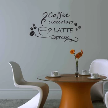 Image of YS2-18 Black Decorative Wall Sticker