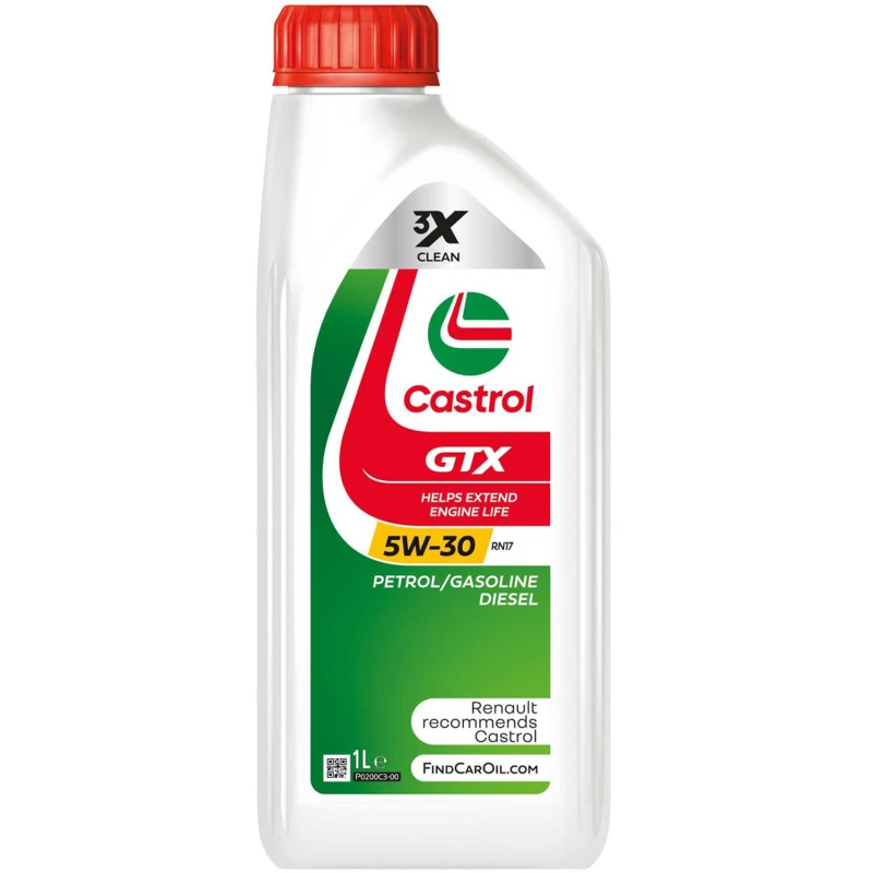 Image of Castrol 15F6E4 Engine oil Castrol GTX 5W-30 RN17 Capacity: 1l, Synthetic Oil Engine Oil (1862)
