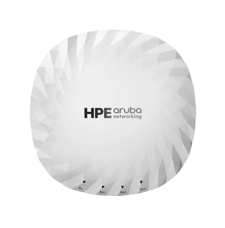 Image of HP Enterprise HPE Aruba Networking AP-725 (RW) Tri Radio 2x2 WiFi 7 Internal Antennas Campus Access Point S4A22A