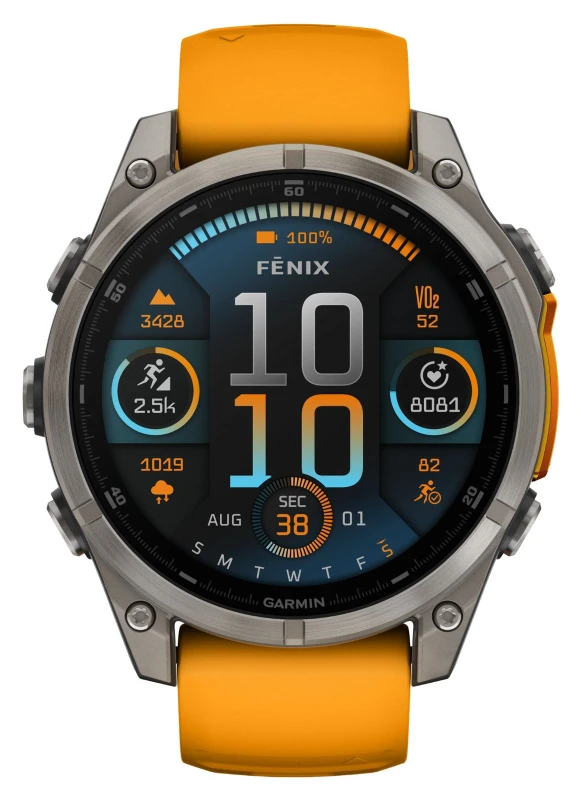 Image of Garmin fenix 8 3.56cm (1.4") AMOLED 47mm Digital 454 x 454 pixe