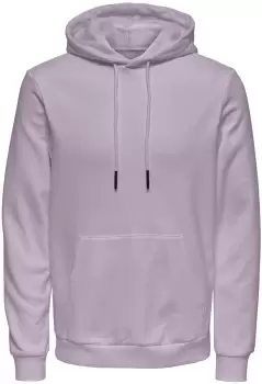 Image of ONLY and SONS ONSCERES HOODED JUMPER NOOS Hooded sweater lilac