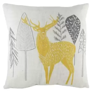 Image of Hulder Stag Cushion Natural