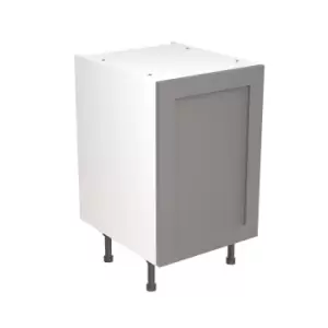 Image of KitchenKIT Shaker 50cm Base Cabinet - Matt Dust Grey