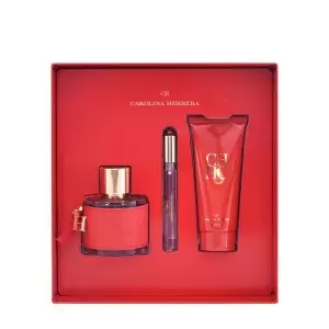 Image of Carolina Herrera CH Gift Set 100ml Eau de Toilette + 10ml Eau de Toilette + 100ml Body Lotion