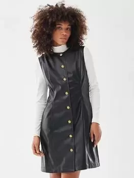 Image of Barbour International Morini Dress - Black, Size 8, Women