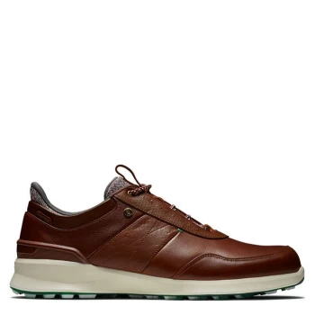 Image of Footjoy Stratos Mens Golf Shoes - Cognac