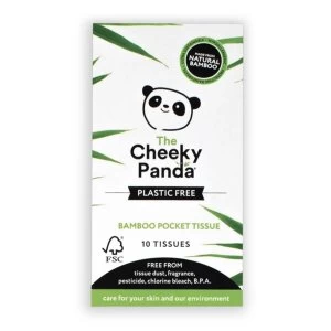 Image of The Cheeky Panda Plastic Free Pocket Tissue Singles