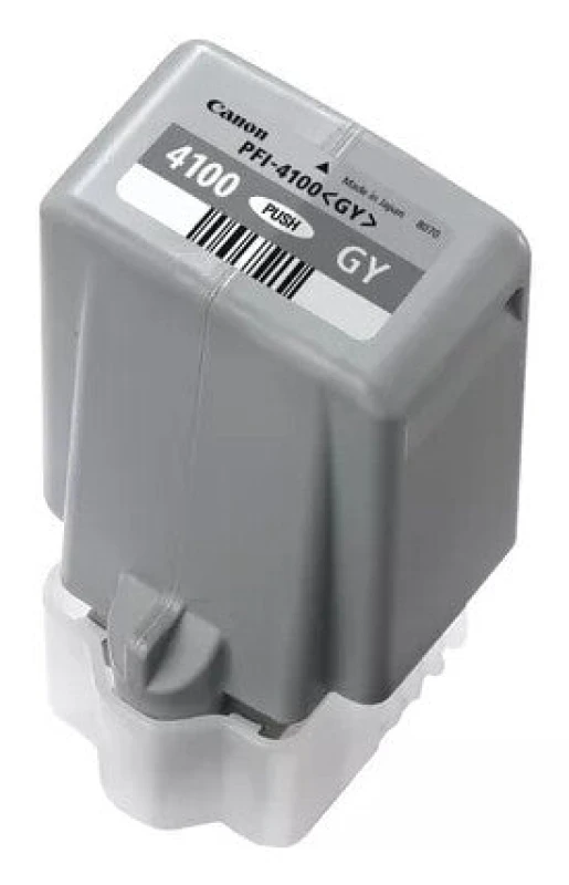 Image of Canon PFI-4100GY Grey Ink Cartridge - 6783C001 (Original)