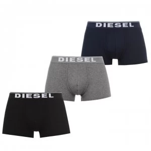 Image of Diesel Damien 3 Pack Trunks - Grey E4125