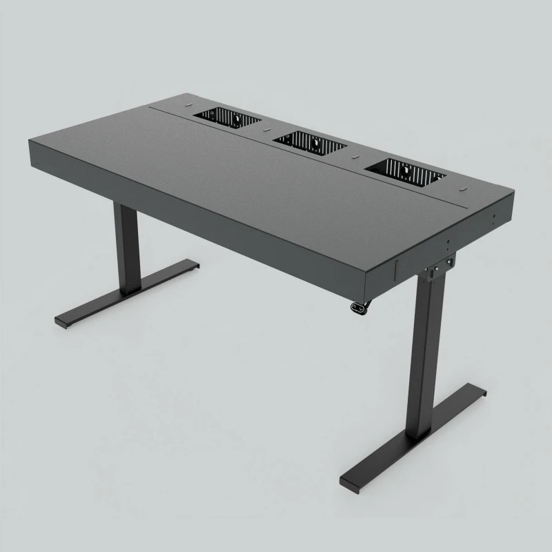 Image of Heckler Design H900C-BG computer desk Grey