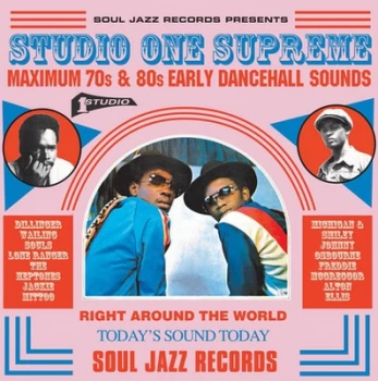 Image of Studio One Supreme Maximum 70s & 80s Early Dancehall Sounds by Various Artists Vinyl Album