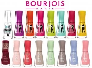 Image of Bourjois So Laque Glossy Nail Polish Pack of 10