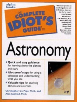 Image of The Complete Idiots Guide to Astronomy by Alpha Development Group Paperback