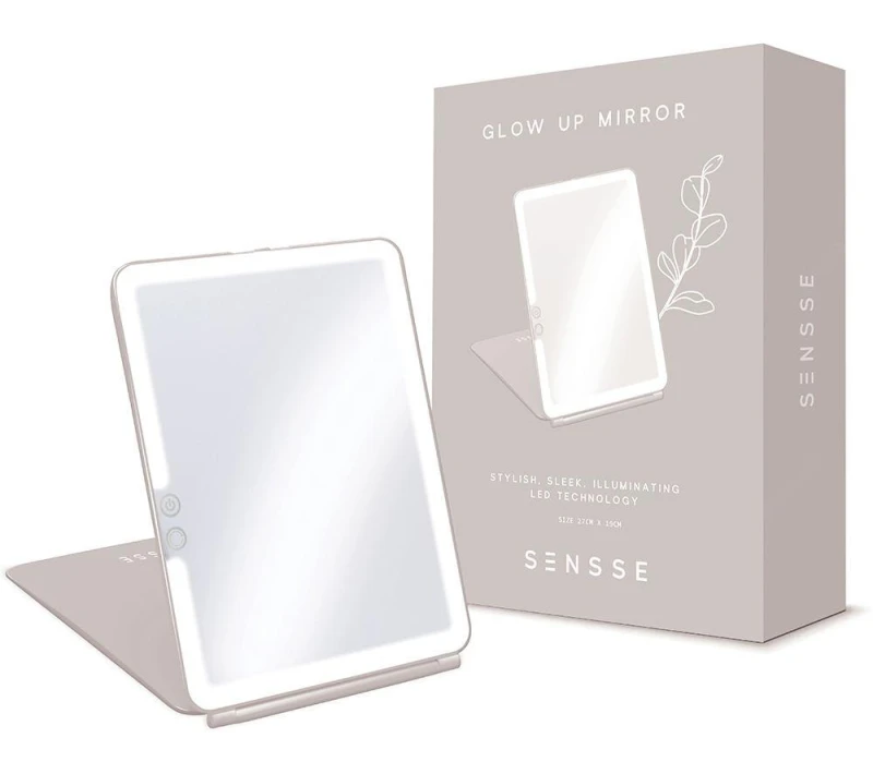 Image of SENSSE Glow Up SNMI05 LED Mirror - Warm Grey, Silver/Grey 5020260114861