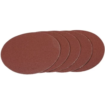 Image of 93388 - HOOK AND LOOP ALUMINIUM OXIDE SANDING DISCS 180MM 60G (PACK OF 5) - Draper