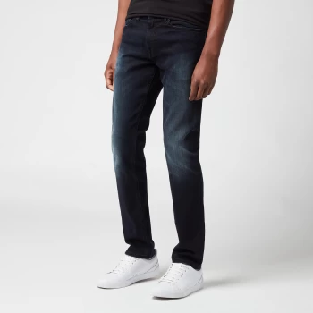 Image of Hugo Boss Delaware Slim Fit Jeans Navy Size 36 Men