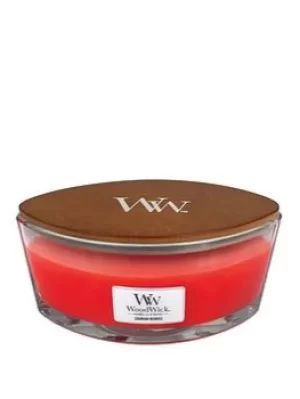 Image of Woodwick Ellipse Candle - Crimson Berries