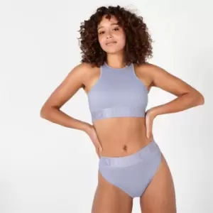 Image of Kangol Tape Racer Back Top Womens - Blue