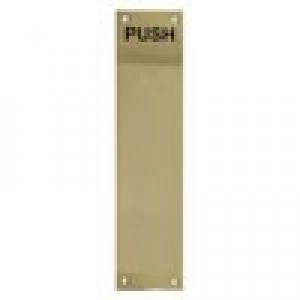 Image of Jedo Engraved Finger Plate Push