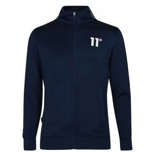 Image of 11 Degrees Optum Taped Full Zip Jacket - Navy/White