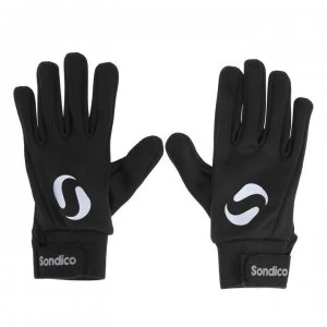 Image of Sondico Players Gloves - Black